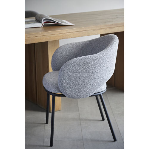 Стул coastal, букле, дымчато-серый 3