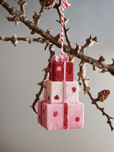 Набор ёлочных украшений pink fairytale из коллекции new year ess 7