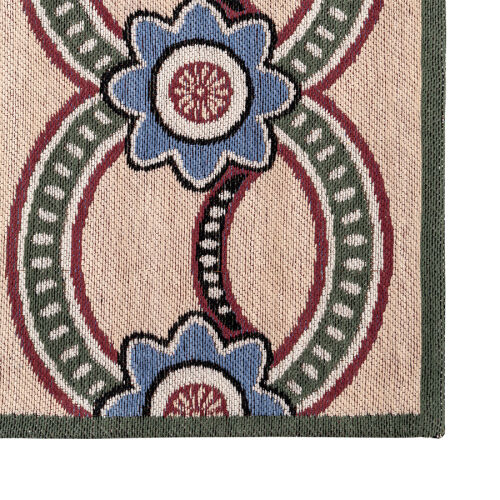 Ковер из хлопка по мотивам эвенских орнаментов из коллекции cult 6