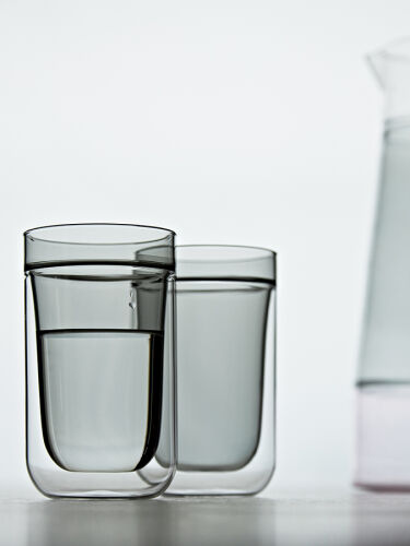 Набор стаканов pure, 280 мл, дымчато-серые, 2 шт. 1