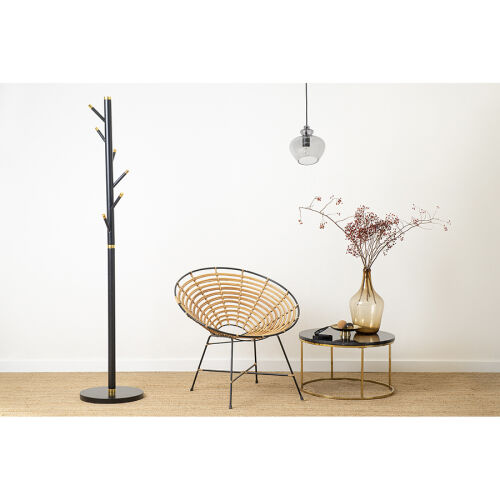 Вешалка напольная bakken, 180 см, золотистый хром/черная 6