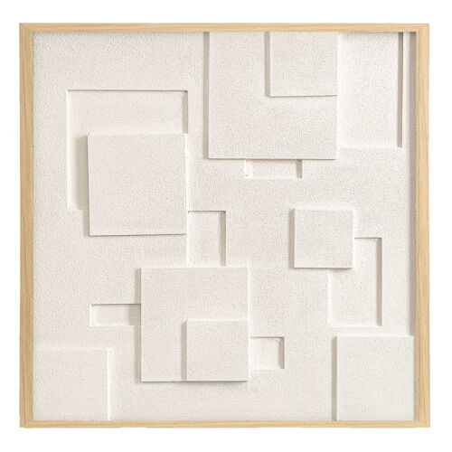 Панно декоративное с эффектом 3d minimalism, с бежевой рамой, 60 1 Панно декоративное с эффектом 3d minimalism, с бежевой рамой, 60 1