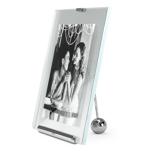 Фоторамка flute, 20х23 см, хром 3