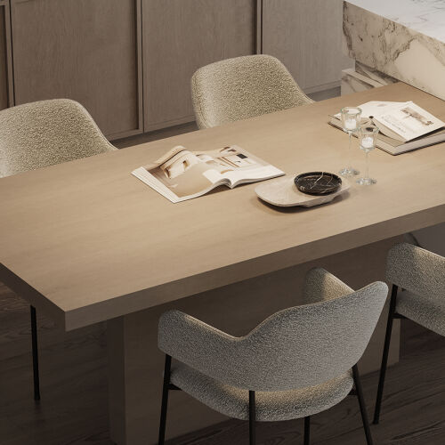 Стул wendy, букле, серый 3