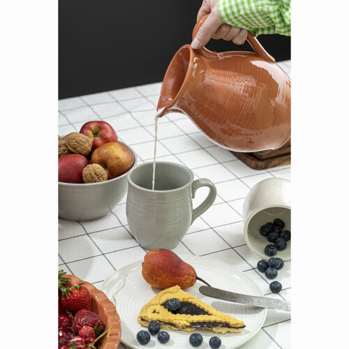 Набор обеденных тарелок in the village, D28 см, белые, 2 шт. 3