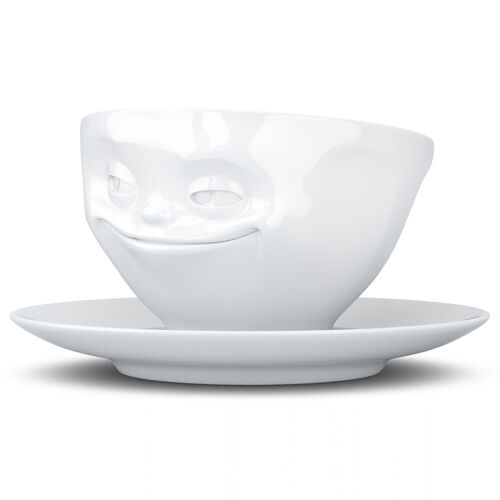 Чайная пара grinning, 200 мл, белая 12