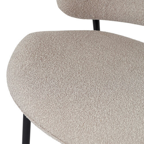 Стул embrace, букле, серо-бежевый 7