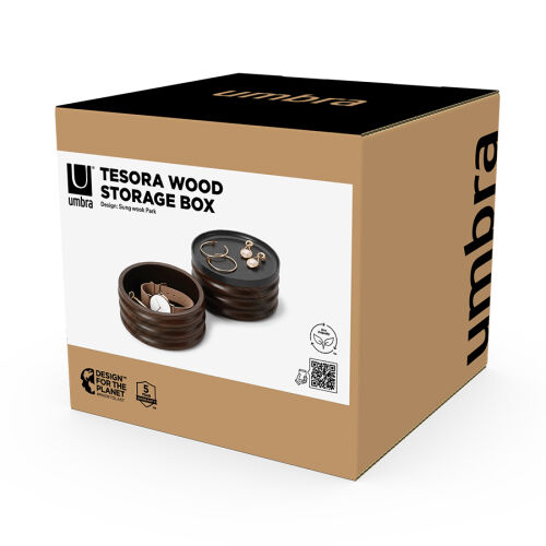 Шкатулка для украшений tesora, черный орех 6