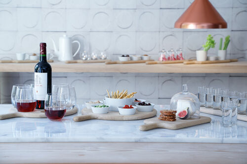 Набор стопок на деревянной подставке paddle, 40 см, 6 шт. 3