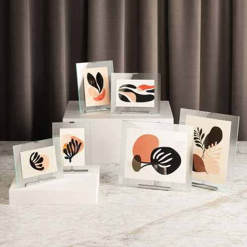 Фоторамка flute, 20х23 см, хром 5