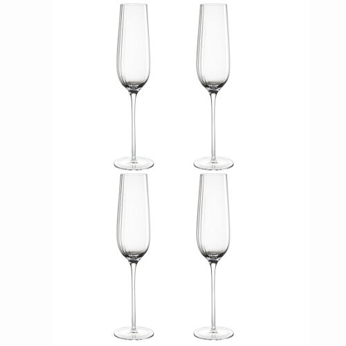 Набор бокалов для шампанского alice, 200 мл, 4 шт.