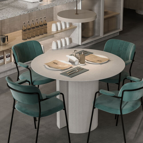 Стол обеденный ellie, D120 см, серый 3