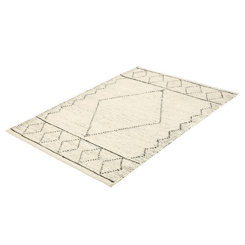 Ковер из переработанного хлопка dispur из коллекции ethnic, 160х 3