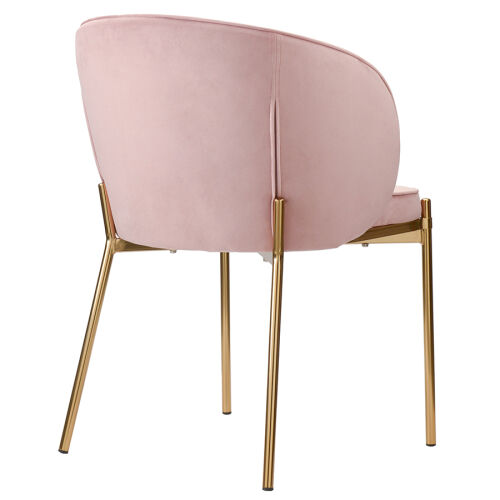 Стул coral, велюр, пыльная роза 4
