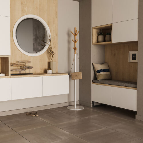 Вешалка напольная espen, 174 см, белая/натуральное дерево 5