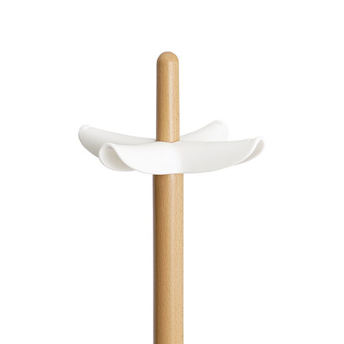 Вешалка напольная oulof, 158 см, бук/белая 4