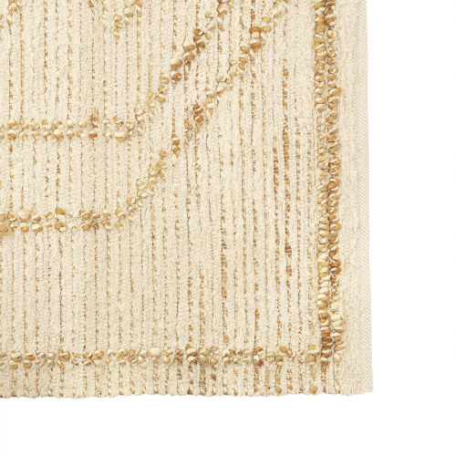 Ковер из джута и переработанного хлопка kolkata из коллекции eth 5