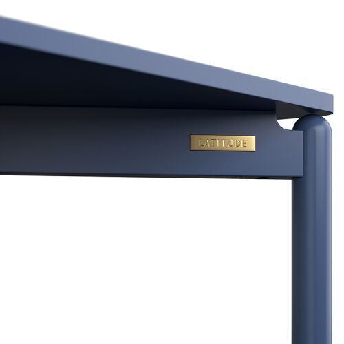 Столик кофейный saga, 60х60 см, синий 7