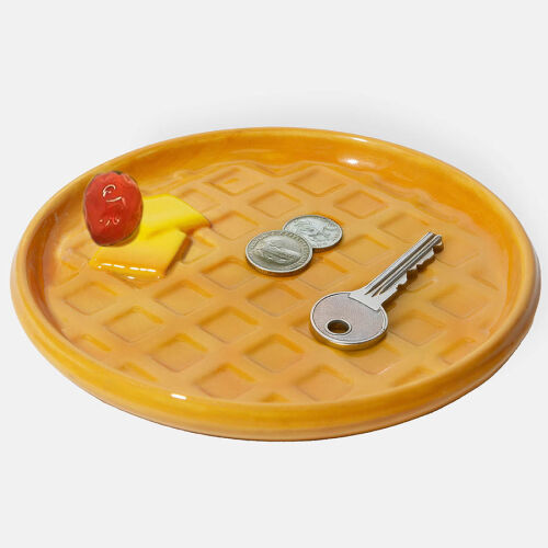 Поднос декоративный, good morning, waffle, D18,5 см 3 Поднос декоративный, good morning, waffle, D18,5 см 3