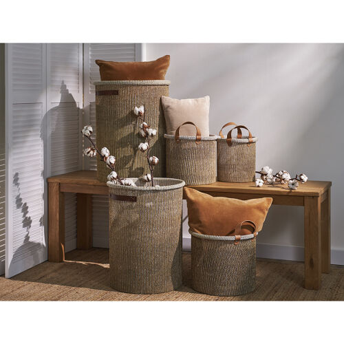 Корзина для хранения sustainable collection, D22х23 см, бежевая 2 Корзина для хранения sustainable collection, D22х23 см, бежевая 2