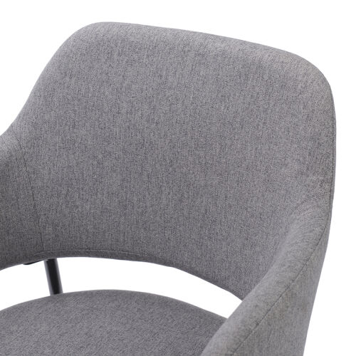 Стул wendy, рогожка, темно-серый 4