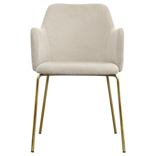 Стул dwight, фактурный шенилл, светло-бежевый 1