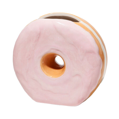 Ваза для цветов fast food, donut, 16 см 1 Ваза для цветов fast food, donut, 16 см 1