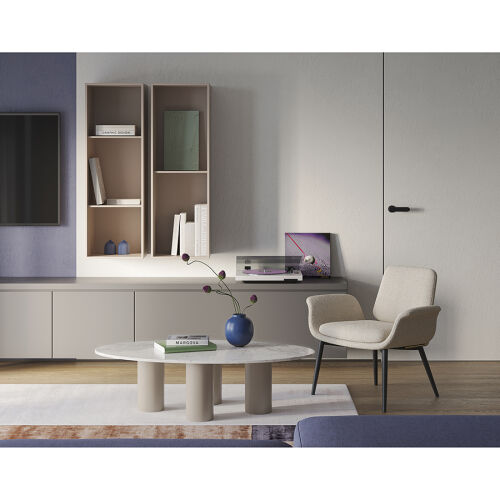 Столик кофейный mojo, 120х65,5 см, бежевый 3