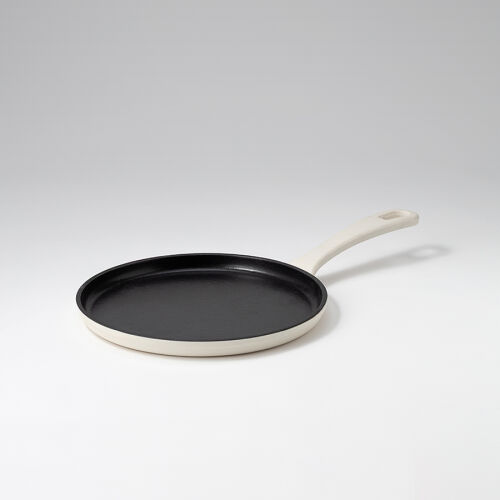 Сковорода блинная чугунная D24 см из коллекции "Шеффилд", молочн 4