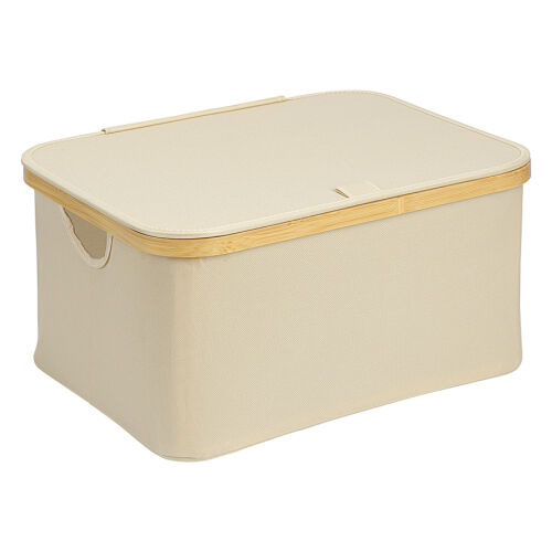 Корзина для белья neat low, 40x33x20 см, молочная 15