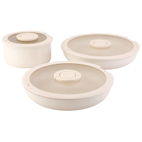 Набор посуды для приготовления со съемной ручкой smart ceramic,  3