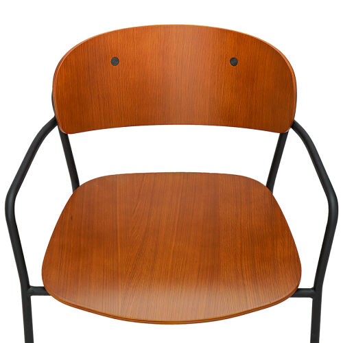 Стул с подлокотниками torfrid, орех 4