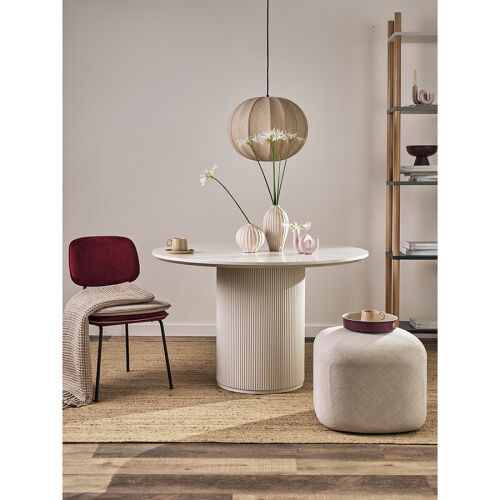 Светильник подвесной texture rib, D48 см, бежевый 3