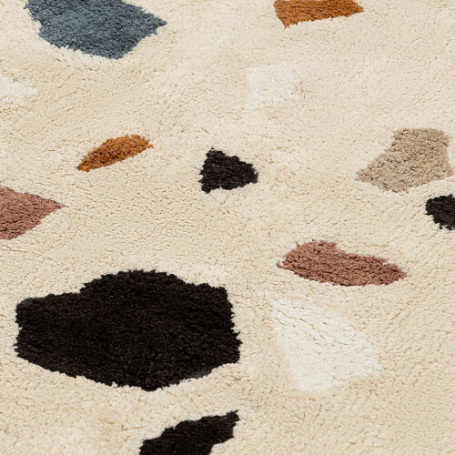 Ковер из хлопка terrazzo poetry из коллекции ethnic 7