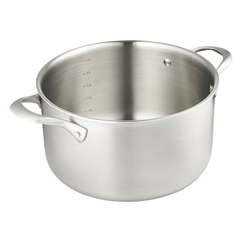 Кастрюля с крышкой 3ply etalon, D24 см, 6 л 1