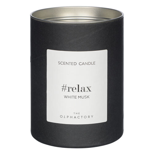 Свеча ароматическая the olphactory, relax black, white musk (нов 3 Свеча ароматическая the olphactory, relax black, white musk (нов 3