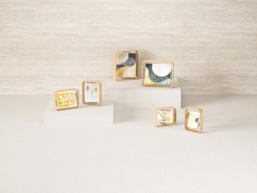 Фоторамка двусторонняя bellwood,16х22 см, натуральное дерево 1