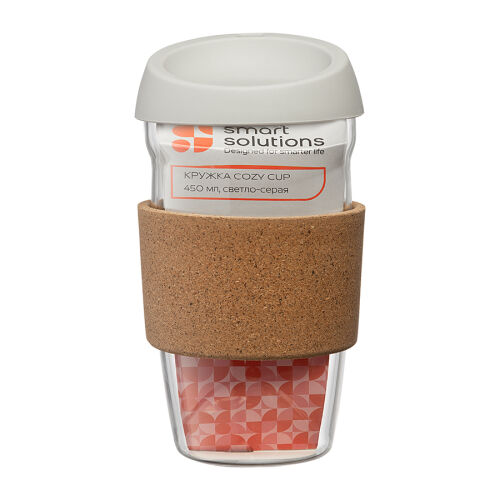 Кружка cozy cup, 450 мл, светло-серая 7 Кружка cozy cup, 450 мл, светло-серая 7