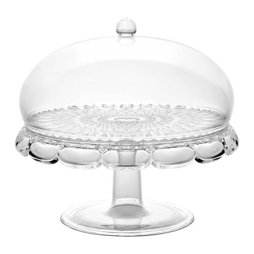 Блюдо для торта с крышкой vanity, D30 см, прозрачное 1 Блюдо для торта с крышкой vanity, D30 см, прозрачное 1