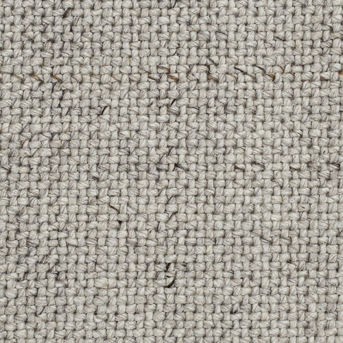 Ковер из переработанного пластика светло-серого цвета из коллекц 7