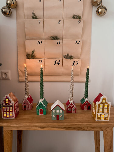 Домик с подсветкой arslev из коллекции new year essential, 11 см 4