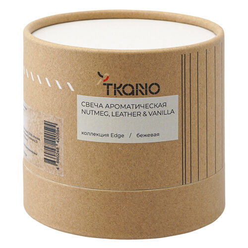 Свеча ароматическая с деревянным фитилём nutmeg, leather & vanil 4 Свеча ароматическая с деревянным фитилём nutmeg, leather & vanil 4