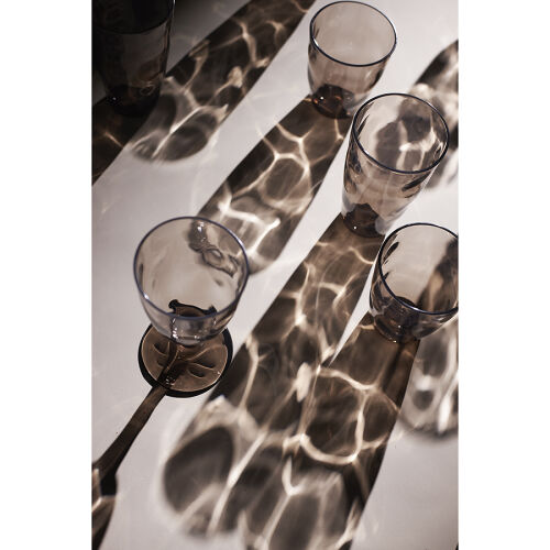 Набор стаканов из акрила hollow, 550 мл, серо-коричневый, 4 шт. 2