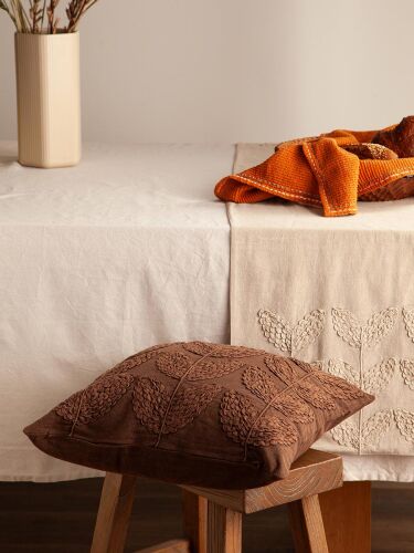 Чехол на подушку desert leaf из коллекции essential, 45х45 см 2 Чехол на подушку desert leaf из коллекции essential, 45х45 см 2