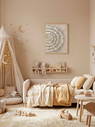 Панно декоративное tessera beige №2, 50х70 см 2