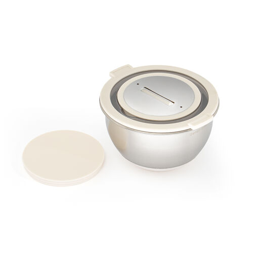 Набор стальных мисок balance с крышками и терками, 1,5 л/3 л/ 5  6
