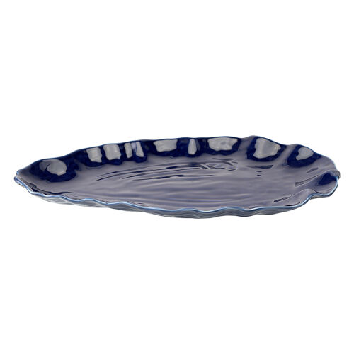 Блюдо сервировочное clams синего цвета из коллекции sea treasure 1