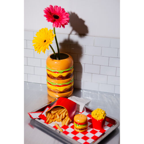 Ваза для цветов fast food, burger, 18 см 4 Ваза для цветов fast food, burger, 18 см 4