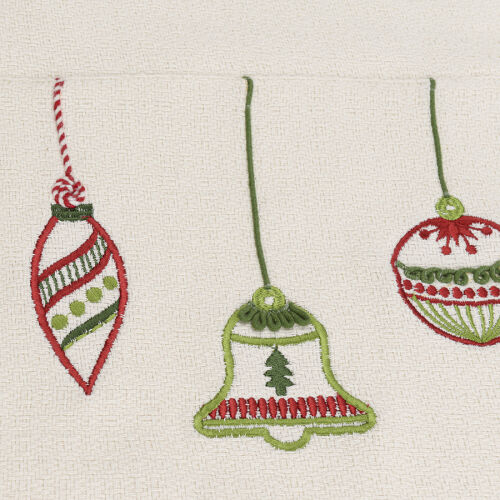 Дорожка с вышивкой christmas decorations из коллекции new year e 7 Дорожка с вышивкой christmas decorations из коллекции new year e 7