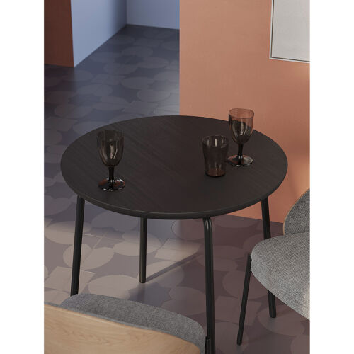 Стол обеденный round, D80 см, черный 4